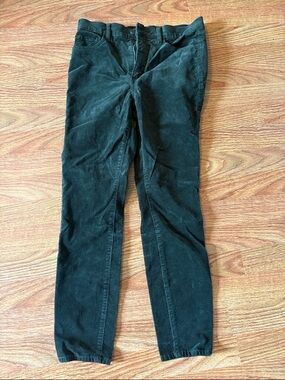 LOFT Hunter Green Skinny Corduroy Pants